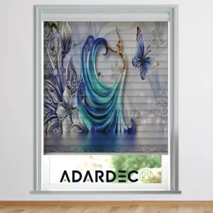 پرده زبرا سه بعدی تصویری 13