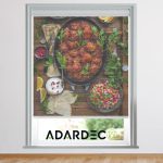 پرده زبرا طرح غذا (10 طرح متنوع) - Image 8